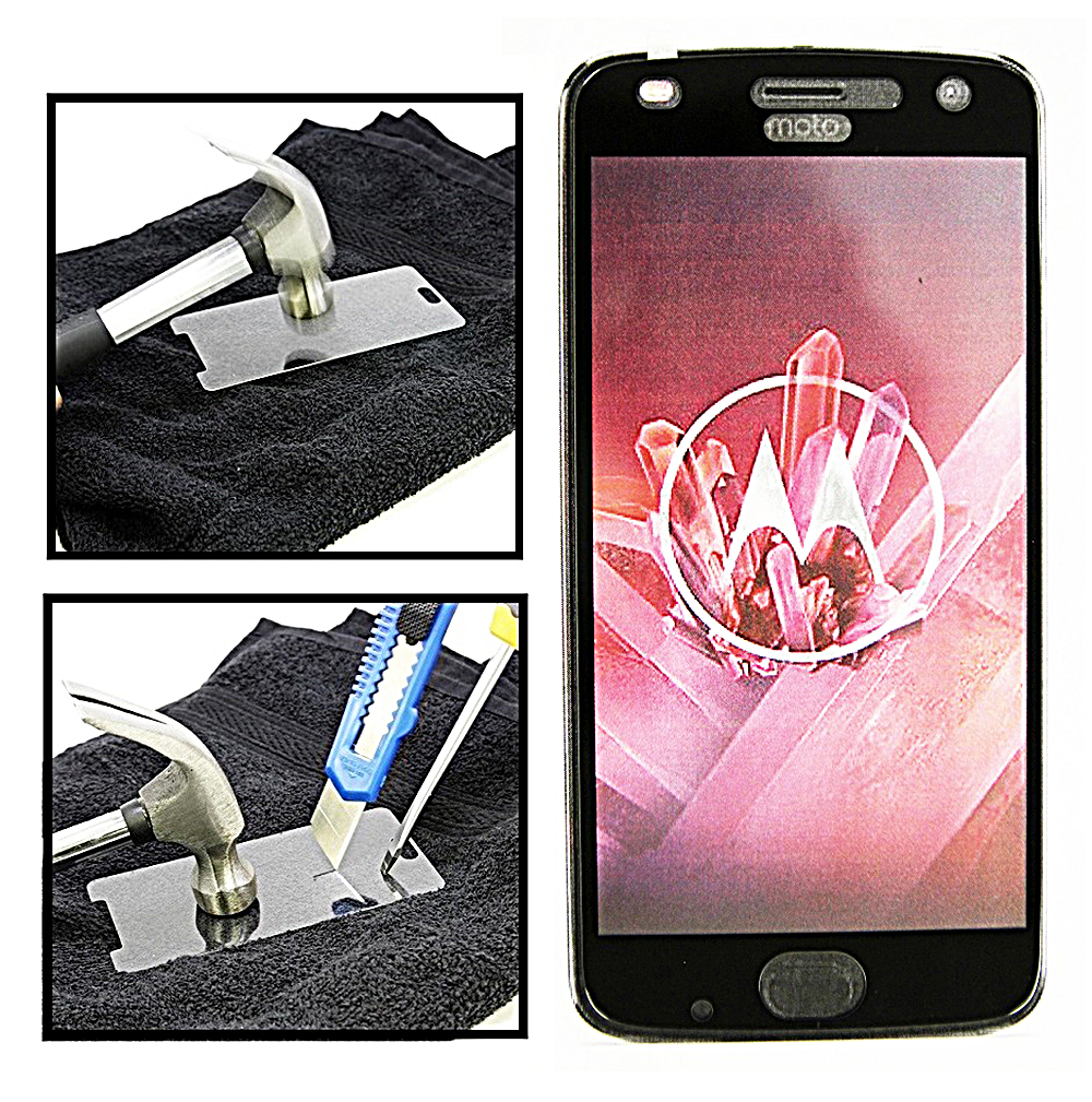 Full Frame Panserglas Moto Z2 Play